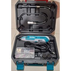 Máy mài khuôn mini 3.2mm 130W Total TG513326 - Công cụ đa năng với 109 linh kiện, tốc độ 10000-35000rpm, hoàn hảo cho sửa chữa và chế tác.