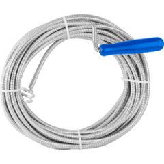 Dụng cụ thông tắc đường ống Wadfow 9mmx5M - Thép lò xo bền bỉ, dễ sử dụng, hoàn hảo cho việc làm sạch bồn rửa.