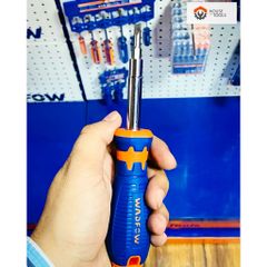 Bộ Tua Vít Dẹp, Lục Giác 6 Trong 1 WSS5506 - Dụng Cụ Tiện Ích Chất Liệu CR-V, Đầu Vít Đa Năng Cho Công Việc Sửa Chữa