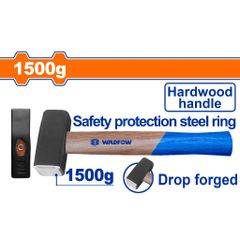 Búa Tạ 1500g Wadfow WMB2315 - Công Cụ Dụng Cụ Thép Carbon Chuyên Nghiệp Với Tay Cầm Gỗ Chắc Chắn