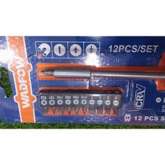 Bộ 12 Món Tua Vít WSS1612 - Dụng Cụ Chuyên Dụng Chất Lượng Cao Từ Thương Hiệu Wadfow, Thích Hợp Cho Sửa Chữa và Lắp Đặt