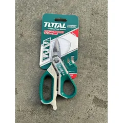 Kéo Đa Năng Total 170mm THES051708 - Thép Không Gỉ Titan, Cắt Cáp Điện, Bộ Tuốt Dây Tích Hợp, Bền Bỉ và Chính Xác