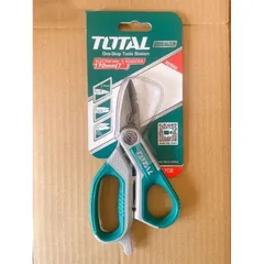 Kéo Đa Năng Total 170mm THES051708 - Thép Không Gỉ Titan, Cắt Cáp Điện, Bộ Tuốt Dây Tích Hợp, Bền Bỉ và Chính Xác
