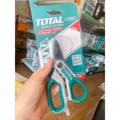 Kéo Đa Năng Total 170mm THES051708 - Thép Không Gỉ Titan, Cắt Cáp Điện, Bộ Tuốt Dây Tích Hợp, Bền Bỉ và Chính Xác