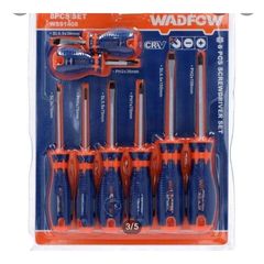 Bộ 8 Tua Vít Dẹp & Bake Wadfow - Dụng Cụ Tiện Ích Chất Liệu CR-V, Thích Hợp Sửa Chữa và Lắp Ráp