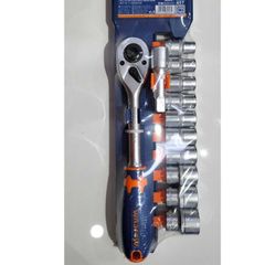 Bộ 12 Chi Tiết Tay Vặn Đầu Tuýp 1/2