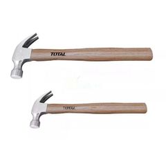 Búa Nhổ Đinh 450g Total THTW7316 - Dụng Cụ Tiện Ích Từ Thép Cacbon và Tay Cầm Gỗ Chắc Chắn, Phù Hợp Cho Công Trình  sửa chữa