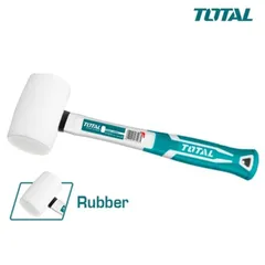 Búa cao su trắng 32oz (900g) Total THT763236 - Dụng cụ cầm tay mềm, tay cầm sợi thủy tinh thiết kế độc đáo