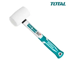 Búa cao su trắng 32oz (900g) Total THT763236 - Dụng cụ cầm tay mềm, tay cầm sợi thủy tinh thiết kế độc đáo