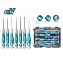 Bộ tuốc nơ vít 7 chi tiết Total THT250726 - Dụng cụ sửa chữa đa năng chất lượng cao dành cho thợ thủ công và gia đình
