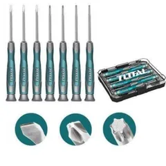 Bộ tuốc nơ vít 7 chi tiết Total THT250726 - Dụng cụ sửa chữa đa năng chất lượng cao dành cho thợ thủ công và gia đình