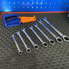 Bộ 7 Cờ Lê Vòng Miệng Tự Động 8-19mm Wadfow - Dụng Cụ Sửa Chữa Cao Cấp Chất Lượng Cr-Mo