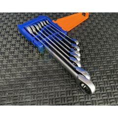 Bộ 7 Cờ Lê Vòng Miệng Tự Động 8-19mm Wadfow - Dụng Cụ Sửa Chữa Cao Cấp Chất Lượng Cr-Mo