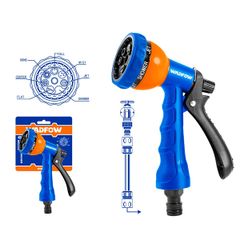 Vòi Xịt Tưới Cây 7 Chế Độ Wadfow - Tiện Ích Vườn Cảnh, Tay Cầm Êm Ái, Dễ Sử Dụng, Xuất Xứ Trung Quốc