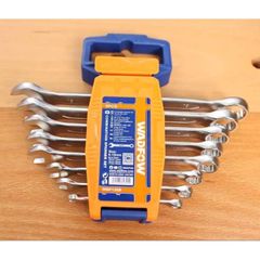 Bộ 8 Cờ Lê Vòng Miệng 6-19mm Wadfow - Dụng Cụ Tiện Ích Chất Lượng Cao, Đóng Gói Tiện Lợi