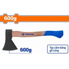 Búa Rìu 600g Wadfow WMB6306 - Đầu Thép Carbon 45#, Tay Cầm Gỗ Cứng, Dụng Cụ Tiện Ích Chất Lượng Cao
