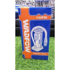 Bơm đạp chân Wadfow φ43.5*165mm - Dụng cụ bơm xe đạp với đầu bơm phù hợp Schrader, Presta, Dunlop, khung thép bền chắc