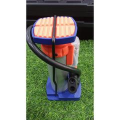 Bơm đạp chân Wadfow φ43.5*165mm - Dụng cụ bơm xe đạp với đầu bơm phù hợp Schrader, Presta, Dunlop, khung thép bền chắc