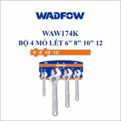 Bộ 4 Mỏ Lết Thép Cacbon 6