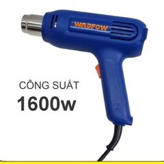 Máy thổi nhiệt 1600W Wadfow - Thiết bị tiện ích đa năng, nhiệt độ 400°C/500°C, hoàn hảo cho sửa chữa và hoàn thiện dự án DIY
