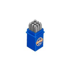 Bộ 9 Mũi Đột Chữ Số 6mm Wadfow - Dụng Cụ Chuyên Dụng Thép Cacbon Chất Lượng Cao, Đục Chữ Số 0-9