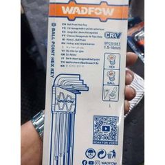 Bộ 9 chìa lục giác bi tròn dài 1.5-10mm WHK2292