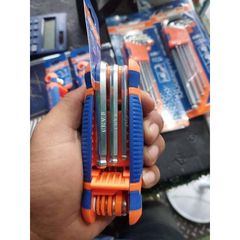 Bộ 8 Chìa Lục Giác Bi Tròn Wadfow 1.5-8mm - Dụng Cụ Tiện Ích Chất Lượng Cao, Đủ Kích Thước 1.5-8mm, Chất Liệu Cr-V