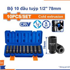 Bộ 10 đầu tuýp 1/2