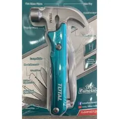 Búa Đa Năng Total THMFH0126 - Bộ Dụng Cụ Tiện Ích 11 Chức Năng, Tay Cầm Nhôm, Thiết Kế Đa Năng Hữu Ích Cho Mọi Gia Đình