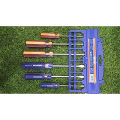 Bộ 6 Tua Vít Dẹp & Bake Wadfow - Dụng Cụ Tiện Ích Chất Liệu Thép Carbon 45# cho Sửa Chữa và Lắp Ráp