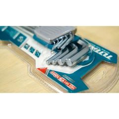 Bộ lục giác đầu bằng 9 chi tiết 1.5-10mm Total THT106191 - Dụng cụ tiện ích bằng thép Chrome Vanidi bền bỉ, chống gãy cong, rỉ sét