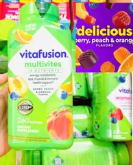 Kẹo Vitamin cho người lớn Vitafusion MultiVites 260 viên Mẫu Mới,  hàng nhập Mỹ