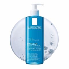 Sữa Rửa Mặt La Roche-Posay Effaclar Gel 400ml - Giải Pháp Chăm Sóc Da Dầu, Dịu Nhẹ, Ngừa Mụn, Sạch Sâu, Phù Hợp Da Nhạy Cảm
