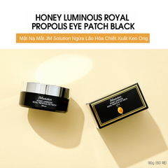 Mặt Nạ Mắt Ngừa Lão Hóa Jmsolution Honey Luminous Royal Propolis 90G - Tăng Cường Độ Ẩm, Giảm Bọng Mắt & Quầng Thâm