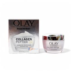 Kem Dưỡng Olay Regenerist Collagen Peptide 24 48g - Dưỡng Ẩm Da Chống Lão Hóa, Cải Thiện Độ Đàn Hồi, Sản Phẩm Mỹ Phẩm Mỹ nổi tiếng