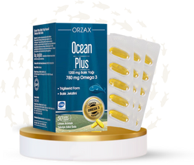 Viên uống bổ sung Omega 3 Ocean Plus - Tăng cường thị lực, hỗ trợ tim mạch và xương khớp - Nhập khẩu chất lượng từ Thổ Nhĩ Kỳ