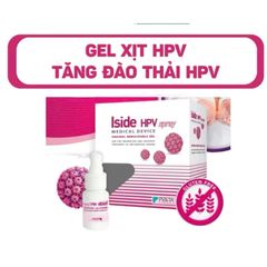 Xịt Iside HPV - Hỗ Trợ Phòng Ngừa Và Tăng Cường Đào Thải HPV - Gel Xịt 20ml + 14 Đầu Xịt An Toàn Cho Phụ Nữ