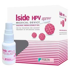 Xịt Iside HPV - Hỗ Trợ Phòng Ngừa Và Tăng Cường Đào Thải HPV - Gel Xịt 20ml + 14 Đầu Xịt An Toàn Cho Phụ Nữ