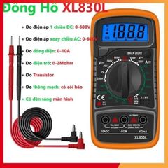 Đồng Hồ Vạn Năng Điện Tử XL830L - Đo Điện Áp DC/AC, Dòng Điện, Điện Trở, Thử Linh Kiện - Thích Hợp Cho Kỹ Thuật Viên, DIY