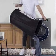 Túi Đựng Đồ Giặt Amazon Basics 115L - Chất Liệu Vải Oxford Bền Bỉ, Thiết Kế Thông Minh, Tiện Lợi Cho Gia Đình