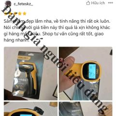 Máy Đo Nhiệt Độ Hồng Ngoại Deli -30 đến 380°C, Độ Chính Xác Cao, Thiết Bị Công Nghiệp, Dụng Cụ Cầm Tay Tiện Lợi