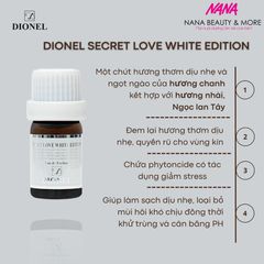 Nước Hoa Vùng Kín Dionel Secret Love 5ml - Hương Thơm Nhẹ Nhàng Dành Cho Mọi Loại Da - Sản Phẩm Chăm Sóc Cá Nhân Hàn Quốc