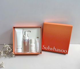 Kem Chống Nắng Sulwhasoo UV Daily Tone Up Sunscreen SPF 50+ - Bộ Dưỡng Da Bảo Vệ Và Làm Sáng Da 4 Sản Phẩm