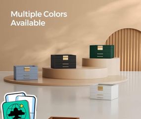 Hộp Đựng Trang Sức Hiện Đại Songmics UJBC239BK - Có Nắp Kính, 19 Ngăn, Chất Liệu Bền Bỉ, Thiết Kế Sang Trọng, Quà Tặng Tuyệt Vời