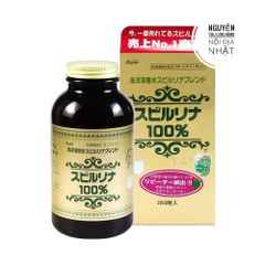 Tảo Xoắn Spirulina Nhật Bản 2200 Viên - Thực Phẩm Chức Năng Hỗ Trợ Sức Khỏe, Cung Cấp Dinh Dưỡng Tối Ưu