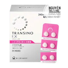 Viên uống Transino 240 viên Chính Hãng Nhật Bản - Hỗ trợ làm sáng da, giảm nám và tàn nhang hiệu quả từ Daiichi Sankyo