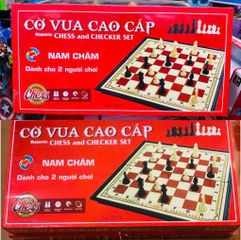 Bộ Cờ Vua Cao Cấp Có Nam Châm Dành Cho 2 Người Chơi - Đồ Chơi Giáo Dục Sang Trọng và Bền Bỉ, Thú Vị Cho Mọi Lứa Tuổi