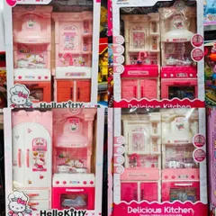 Bộ đồ chơi nấu ăn Hello Kitty Delicious - Đồ chơi nhà bếp có đèn và âm thanh cho trẻ em - Sáng tạo và vui nhộn