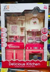 Bộ đồ chơi nấu ăn Hello Kitty Delicious - Đồ chơi nhà bếp có đèn và âm thanh cho trẻ em - Sáng tạo và vui nhộn