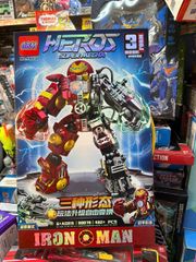 Bộ Lắp Ráp OBM 99078 Mô Hình Robot Siêu Anh Hùng Iron Man - Đồ Chơi Sáng Tạo Dành Cho Trẻ Em Từ 6 Tuổi